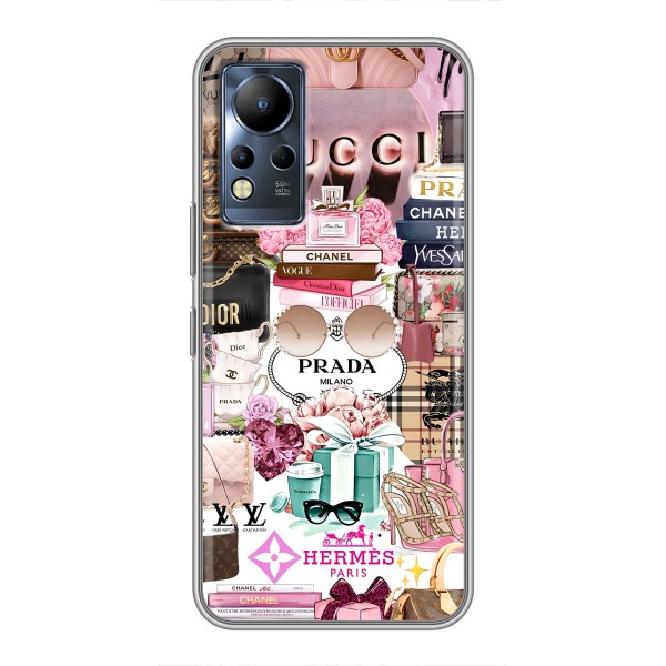 Чехол (Dior, Prada, YSL, Chanel) для Infinix Note 11 – Бренды