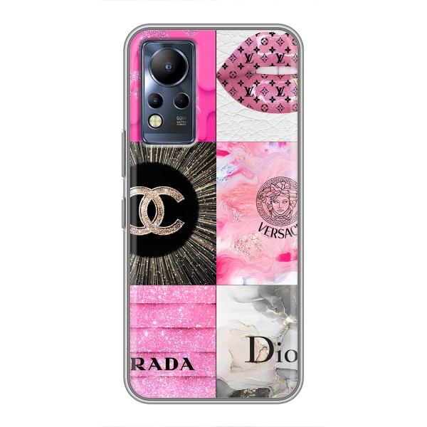 Чехол (Dior, Prada, YSL, Chanel) для Infinix Note 11 – Модница