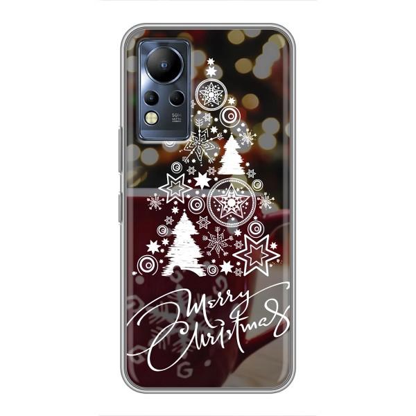 Рождественские Чехлы для Infinix Note 11 (VPrint) – Елочка узорная