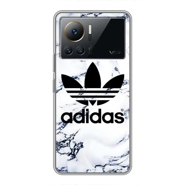 Чехлы Адидас для Infinix Note 12 2023 (AlphaPrint) – Адидас на мраморе