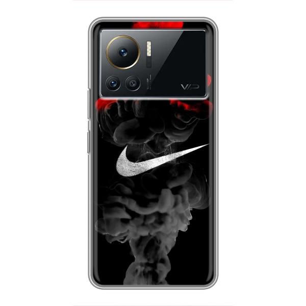 Чехол с логотипом Найк на Infinix Note 12 2023 – Найк на черном
