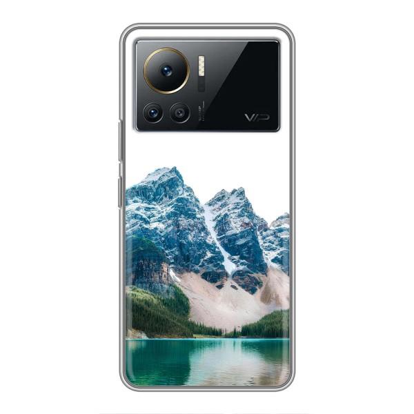 Силиконовый чехол с КАРТИНКАМИ лето для Infinix Note 12 2023 (AlphaPrint) – Гори