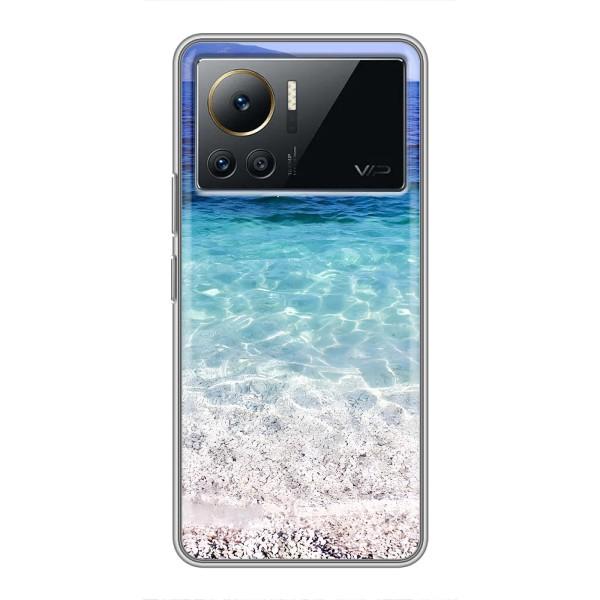 Силиконовый чехол с КАРТИНКАМИ лето для Infinix Note 12 2023 (AlphaPrint) – Море