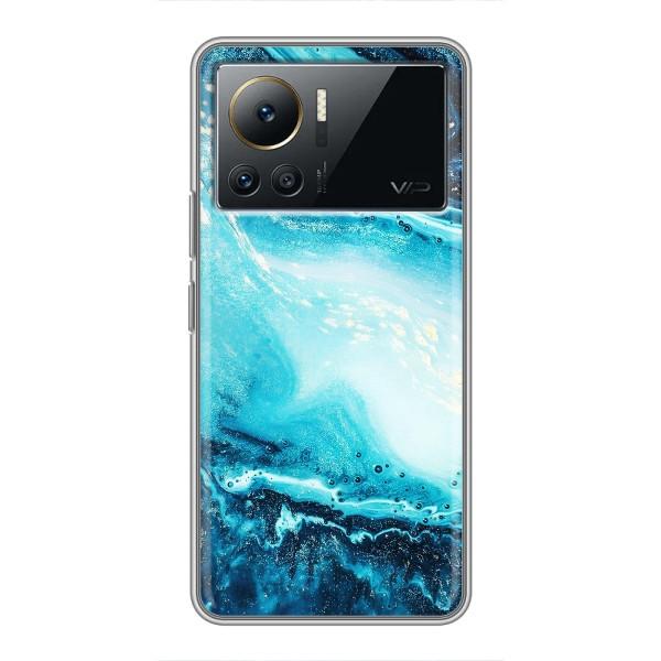 Мраморний чехол на Infinix Note 12 Pro (4G) (VPrint) – Блакитний мрамор