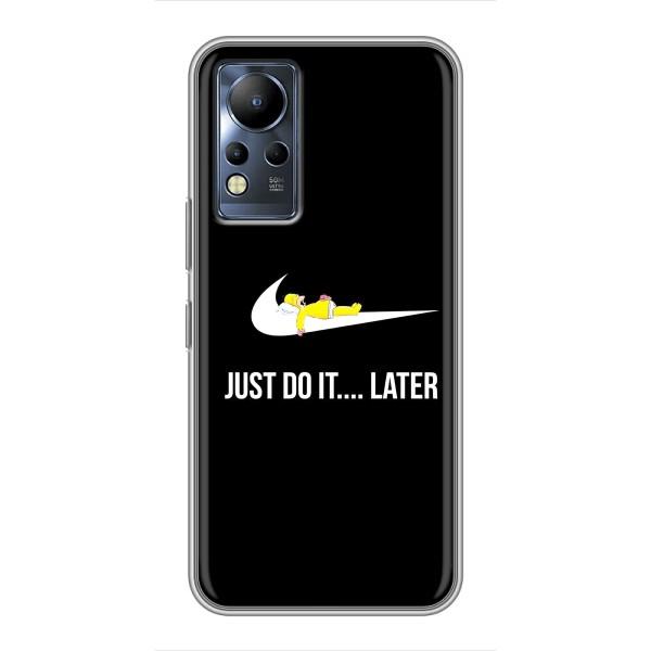 Чохол з логтипом Найк на Infinix Note 12 – Nike just do it