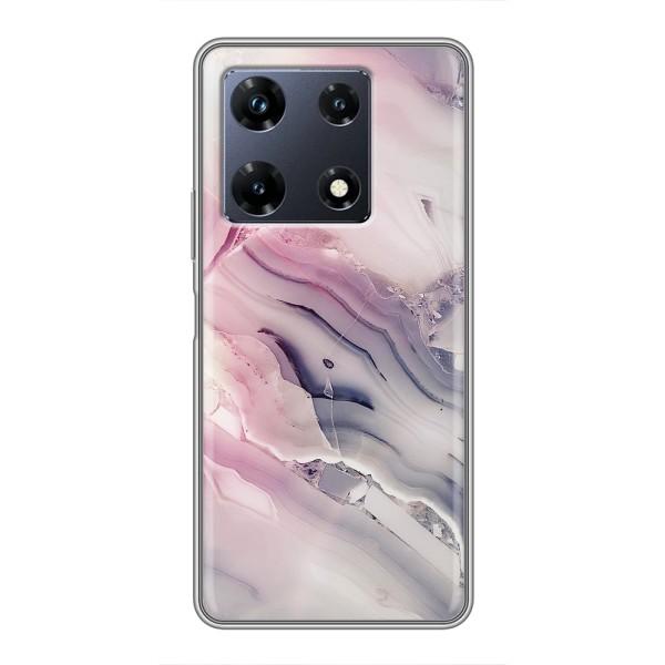 Мраморний чехол на Infinix Note 30 Pro (VPrint) – Пурпурний Мрамор