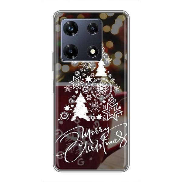 Різдвяні Чохли для Infinix Note 30 Pro (VPrint) – Ялинка яскрава