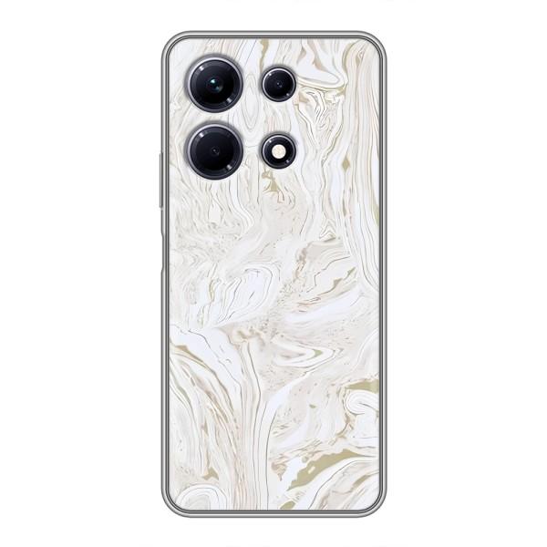 Мраморный чехол на Infinix Note 30 (VPrint) – Белый мрамор