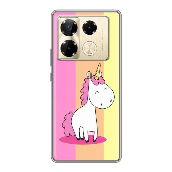Чохол Unicorn на Infinix Note 40 Pro – Яскравий Єдинорог