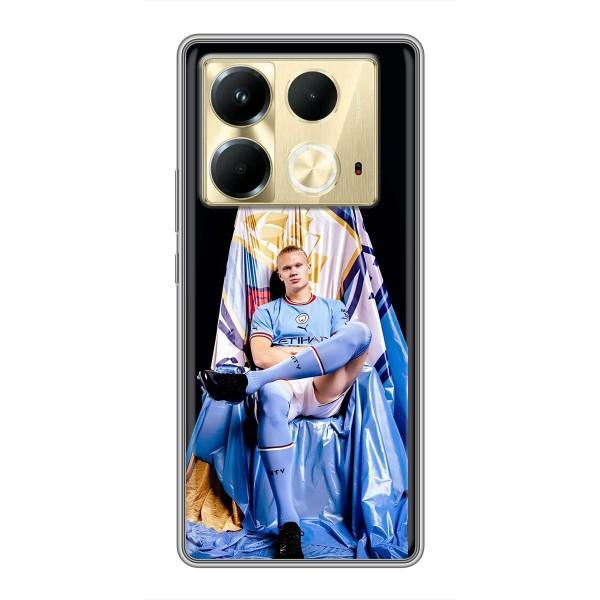 Чехлы с футболистом Ерлинг Холанд для Infinix Note 40 (AlphaPrint) – футболист Холанн