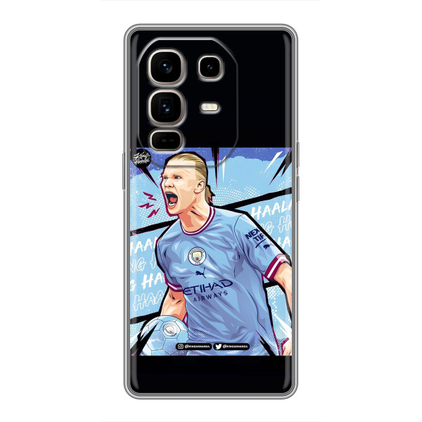 Чехлы с футболистом Ерлинг Холанд для Infinix Note 50 Pro Plus (AlphaPrint)