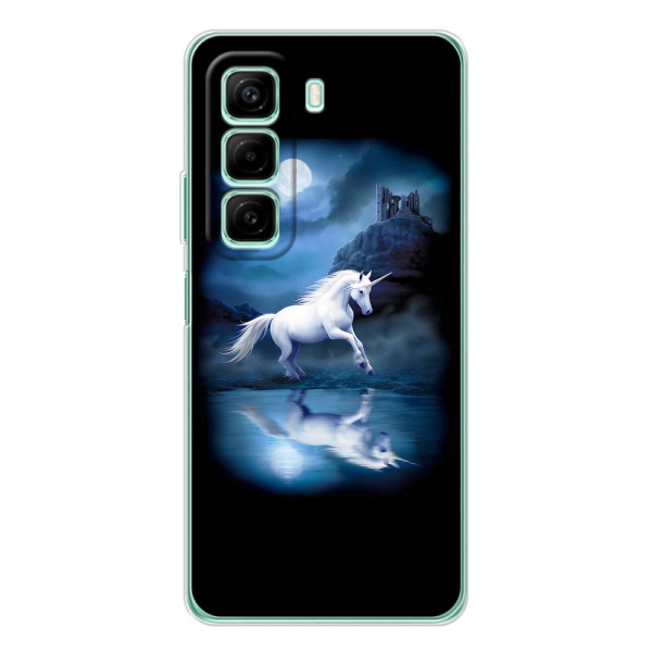 Чехол Unicorn на Infinix Note 50 Pro Plus – Единорог