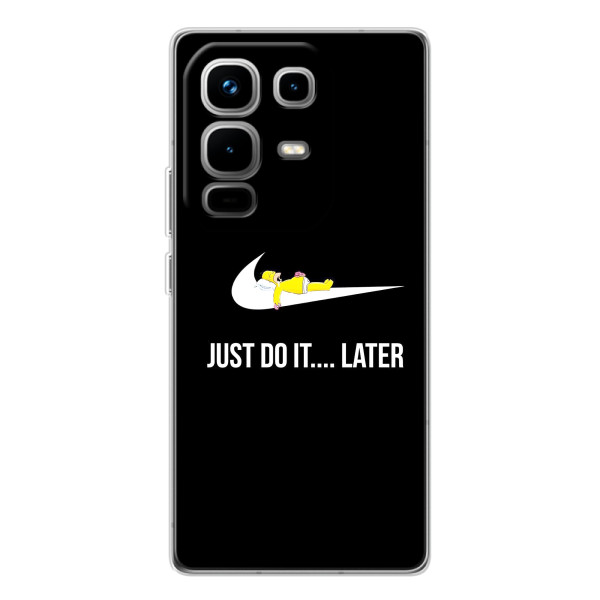 Чехол с логотипом Найк на Infinix Note 50 Pro – Nike just do it