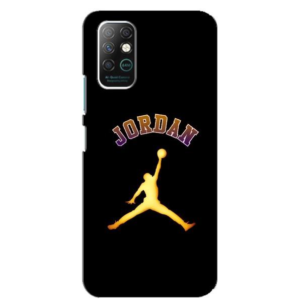 Чехлы для Infinix Note 8 - с картинкой JORDAN (AlphaPrint) – Jordan Gold