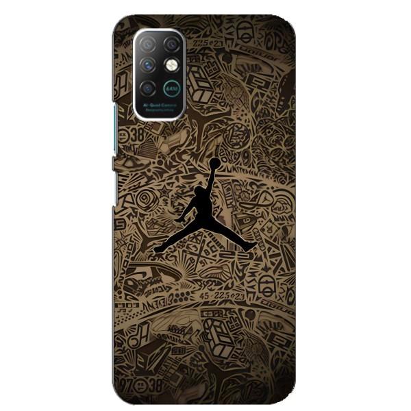 Чехлы для Infinix Note 8 - с картинкой JORDAN (AlphaPrint) – Logo Jordan