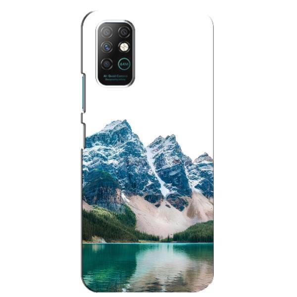 Силіконовий чохол з КАРТИНКАМИ літо для Infinix Note 8 (AlphaPrint) – Гори