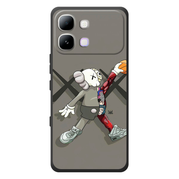 Чехлы для Infinix Note Edge - Bearbrick Louis Vuitton (PREMIUMPrint)