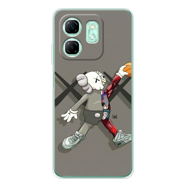 Чехлы для Infinix Smart 10 HD - Bearbrick Louis Vuitton (PREMIUMPrint) – Беарбрик Джордан