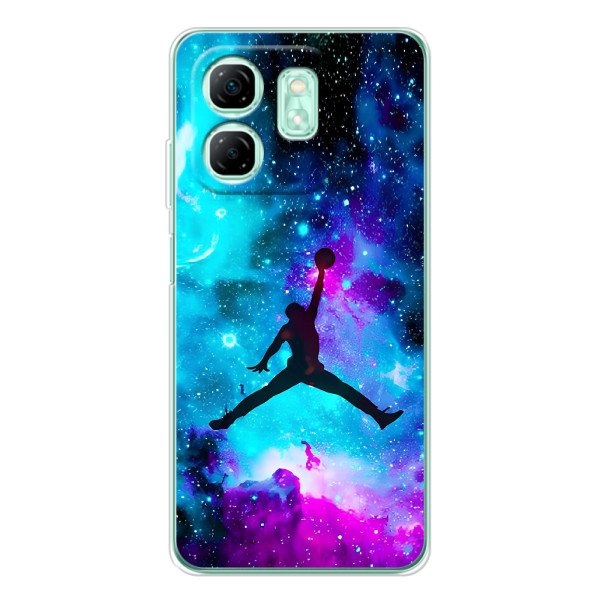 Чехлы для Infinix Smart 10 HD - с картинкой JORDAN (AlphaPrint) – Яркий Джордан