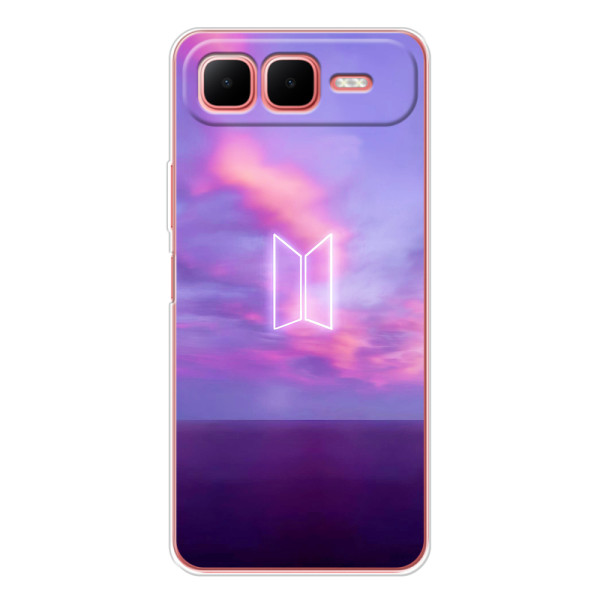 Чохли BTS для Infinix Smart 10 Plus (AlphaPrint) – BTS логотип