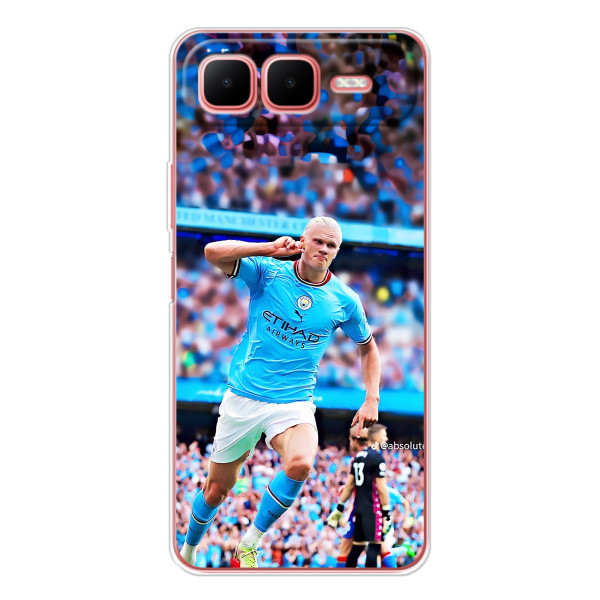 Чохли з футболістом Ерлінг Холанд для Infinix Smart 10 Plus (AlphaPrint) – фанати Холанда