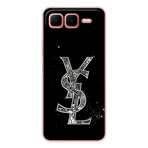 Чохол (Dior, Prada, YSL, Chanel) для Infinix Smart 10 Plus – YSL