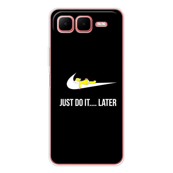 Чехол с логотипом Найк на Infinix Smart 10 Plus – Nike just do it