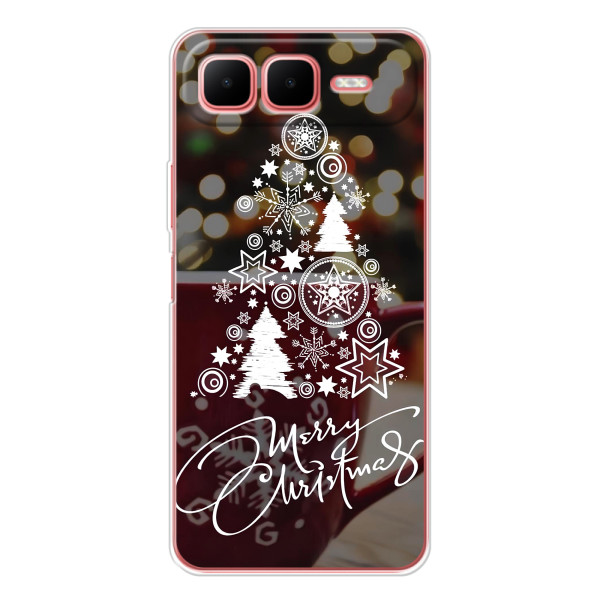 Різдвяні Чохли для Infinix Smart 10 Plus (VPrint) – Ялинка яскрава