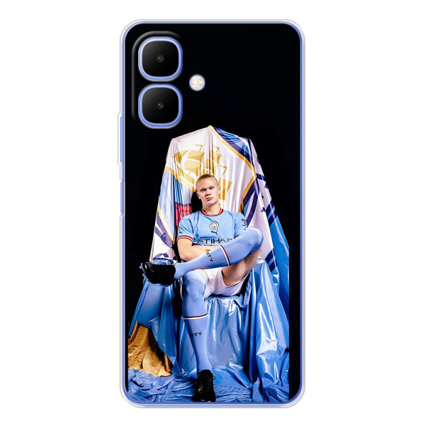 Чехлы с футболистом Ерлинг Холанд для Infinix Smart 10 (AlphaPrint) – футболист Холанн