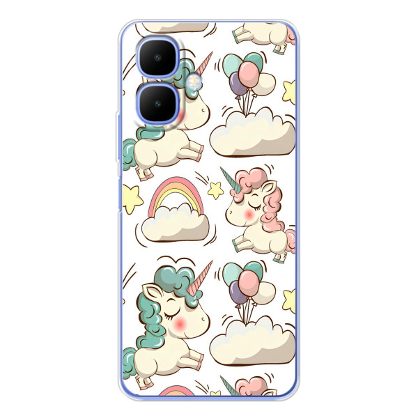 Чехол для Смарт 10 - (Единорожки - Новинки) (AlphaPrint) – Единорожки