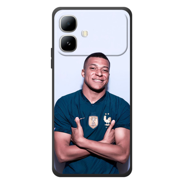 Чохол (TPU) з Футболістом на Infinix Smart 20 – Мбаппешичка