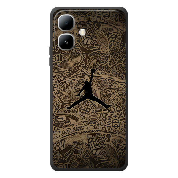 Чохли для Infinix Smart 20 - з картинкою JORDAN (AlphaPrint)