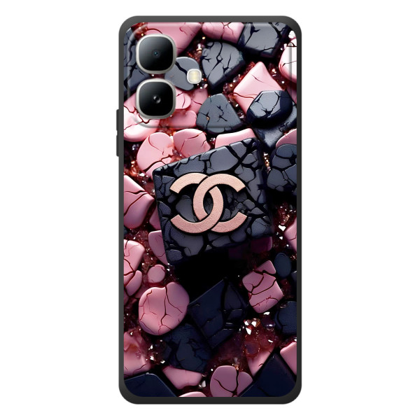 Чохол (Dior, Prada, YSL, Chanel) для Infinix Smart 20 – Шанель
