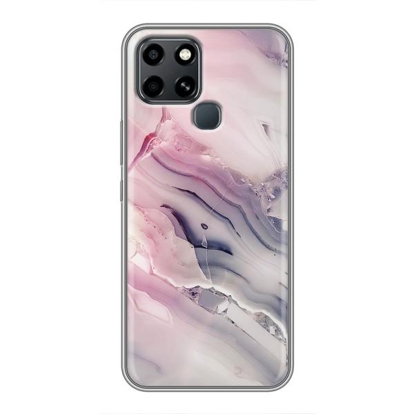 Мраморний чехол на Infinix Smart 6 (VPrint) – Пурпурний Мрамор