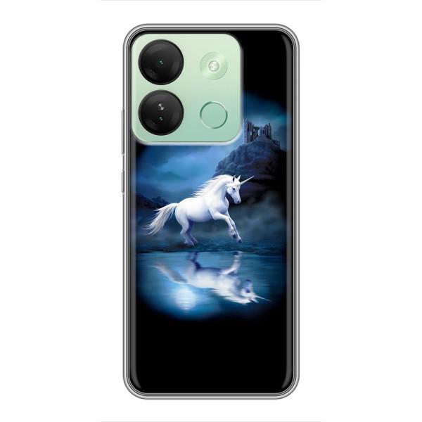 Чохол для Інфінікс Смарт 7 HD - (Єдинорожки - Новинки) (AlphaPrint) – Єдиноріг