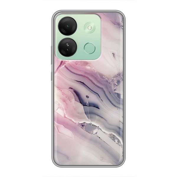 Мраморный чехол на Infinix Smart 7 HD (VPrint) – Пурпурный Мрамор