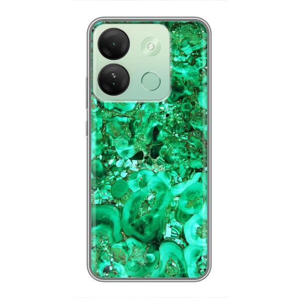 Мраморный чехол на Infinix Smart 7 HD (VPrint) – Салатный Мрамор