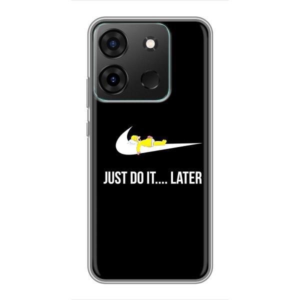 Чехол с логотипом Найк на Infinix Smart 7 – Nike just do it