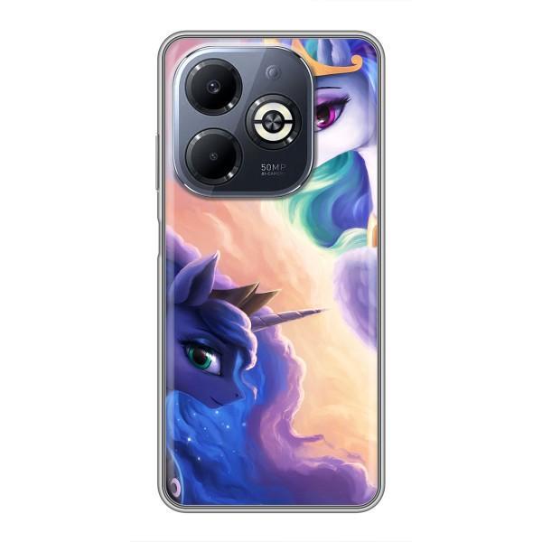 Чехол для Инфиникс Смарт 8 Плюс - (Единорожки - Новинки) (AlphaPrint) – Единорожки