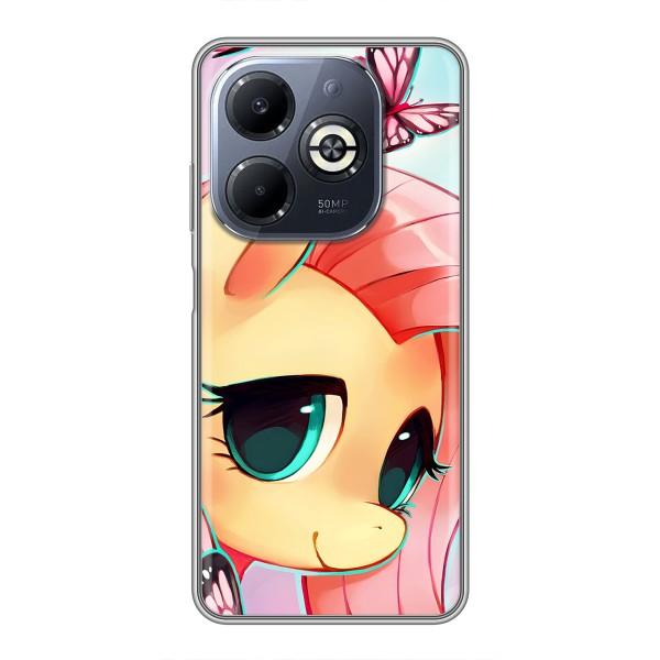 Чехол для Инфиникс Смарт 8 Плюс - (Единорожки - Новинки) (AlphaPrint) – Племя единорогов