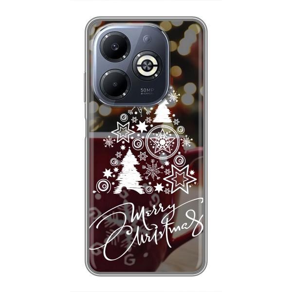Різдвяні Чохли для Infinix Smart 8 Plus (VPrint) – Ялинка яскрава