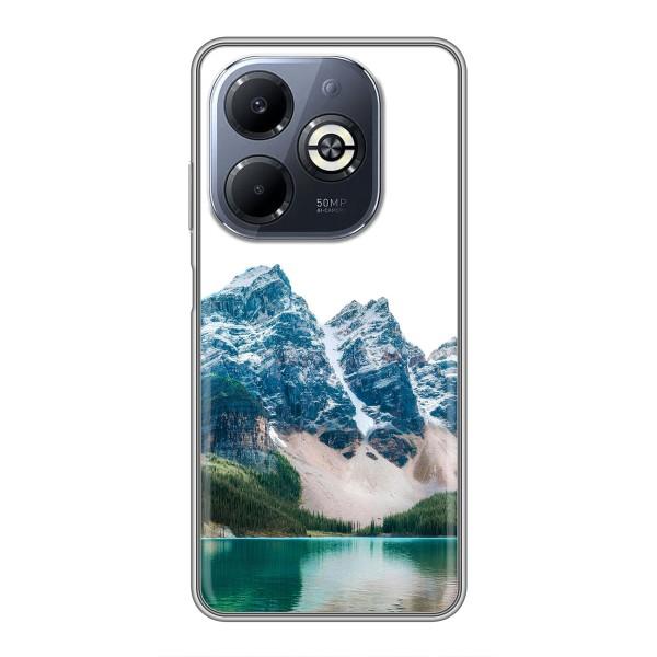 Силиконовый чехол с КАРТИНКАМИ лето для Infinix Smart 8 Plus (AlphaPrint) – Гори