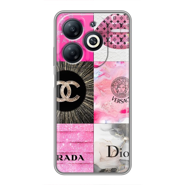 Чохол (Dior, Prada, YSL, Chanel) для Infinix Smart 8 – Модніца