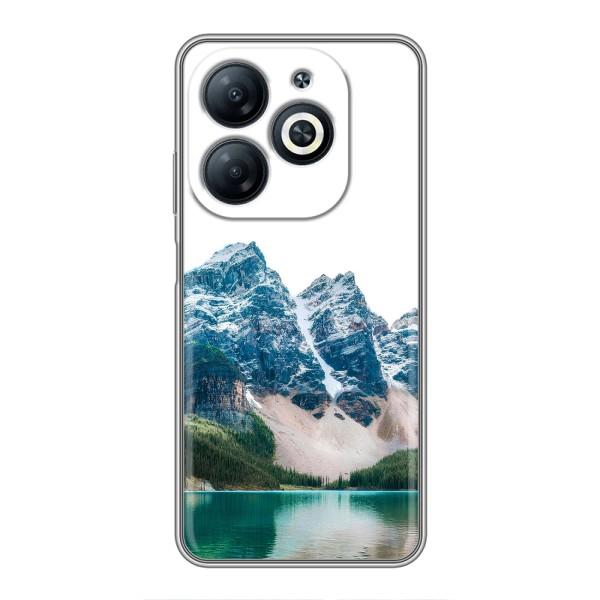 Силіконовий чохол з КАРТИНКАМИ літо для Infinix Smart 8 (AlphaPrint) – Гори