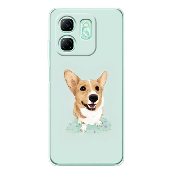 Чехлы с собаками для Infinix Smart 9 (VPrint) – Корги