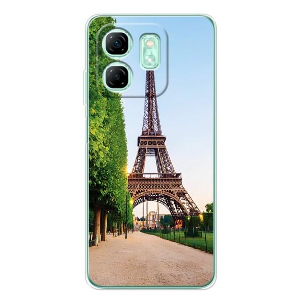 Чохол Ейфелева Вежа Infinix Smart 9 - (AlphaPrint) – Дорога до Парижу