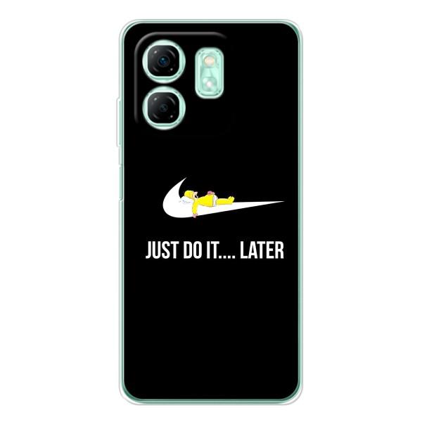 Чехол с логотипом Найк на Infinix Smart 9 – Nike just do it