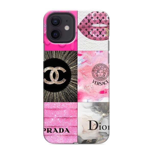 Чехол (Dior, Prada, YSL, Chanel) для iPhone 12 mini – Модница