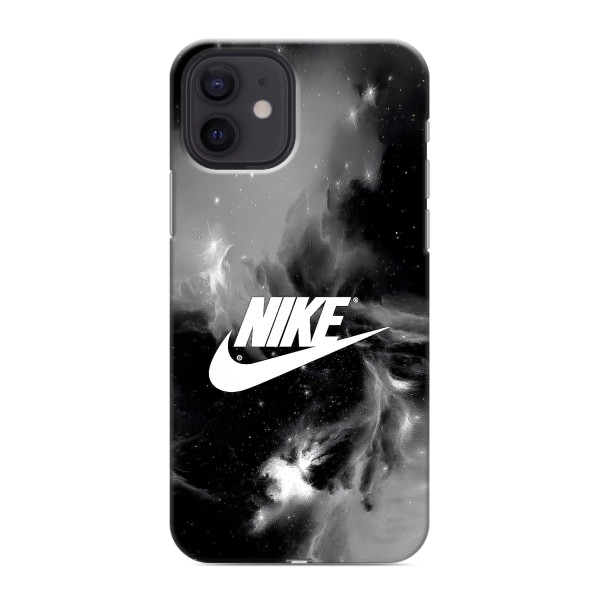 Чехол с логотипом Найк на iPhone 12 mini – Найк дымчатый