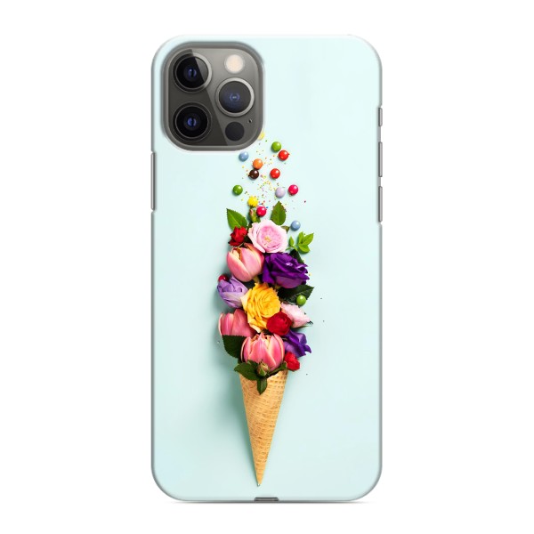 Чохли з тематикою "КВІТИ" на iPhone 12 Pro Max – Квітка-морозиво